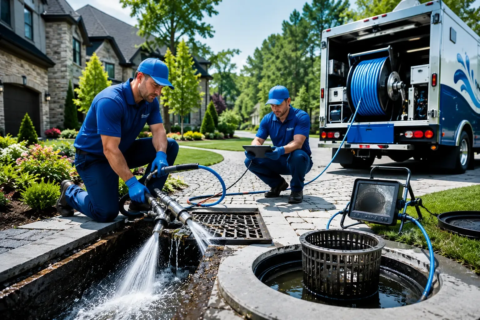Local outdoor drain cleaning professionals in Holbrook, MA